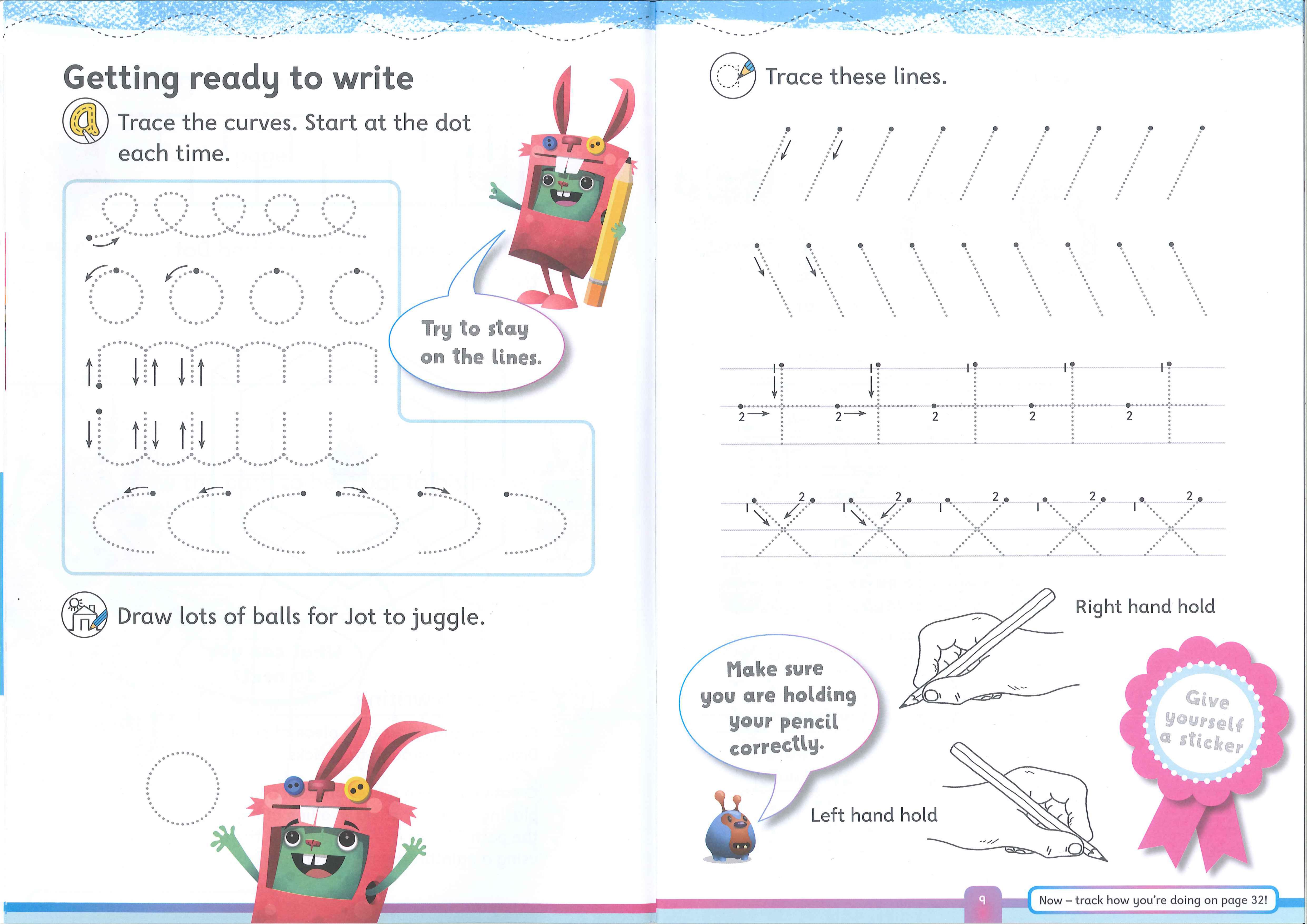 Progress with Oxford: English : Starting to Write age 3-4 