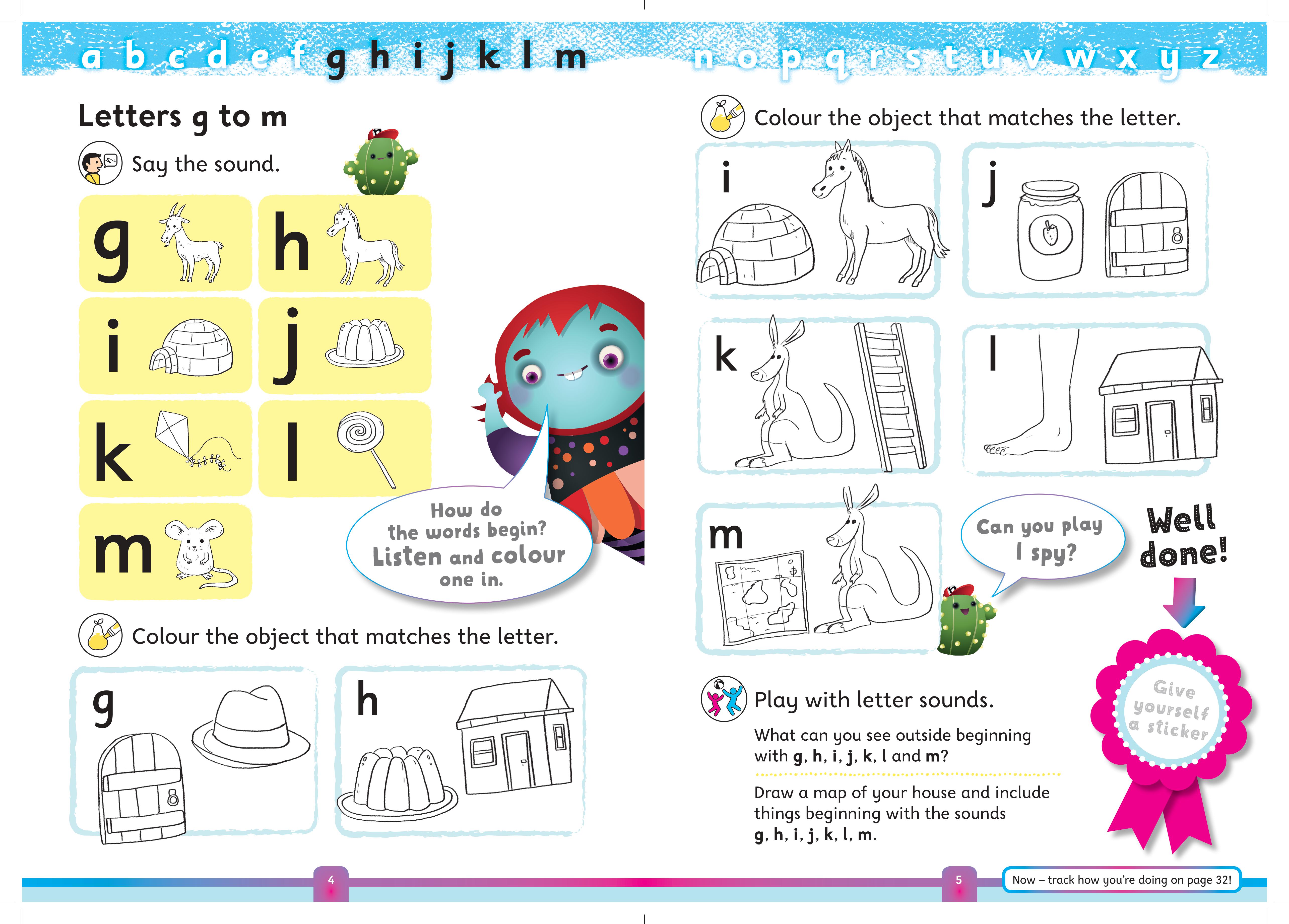Progress with Oxford: English : abc Age 3-4 Book w/stickers (1st edition)