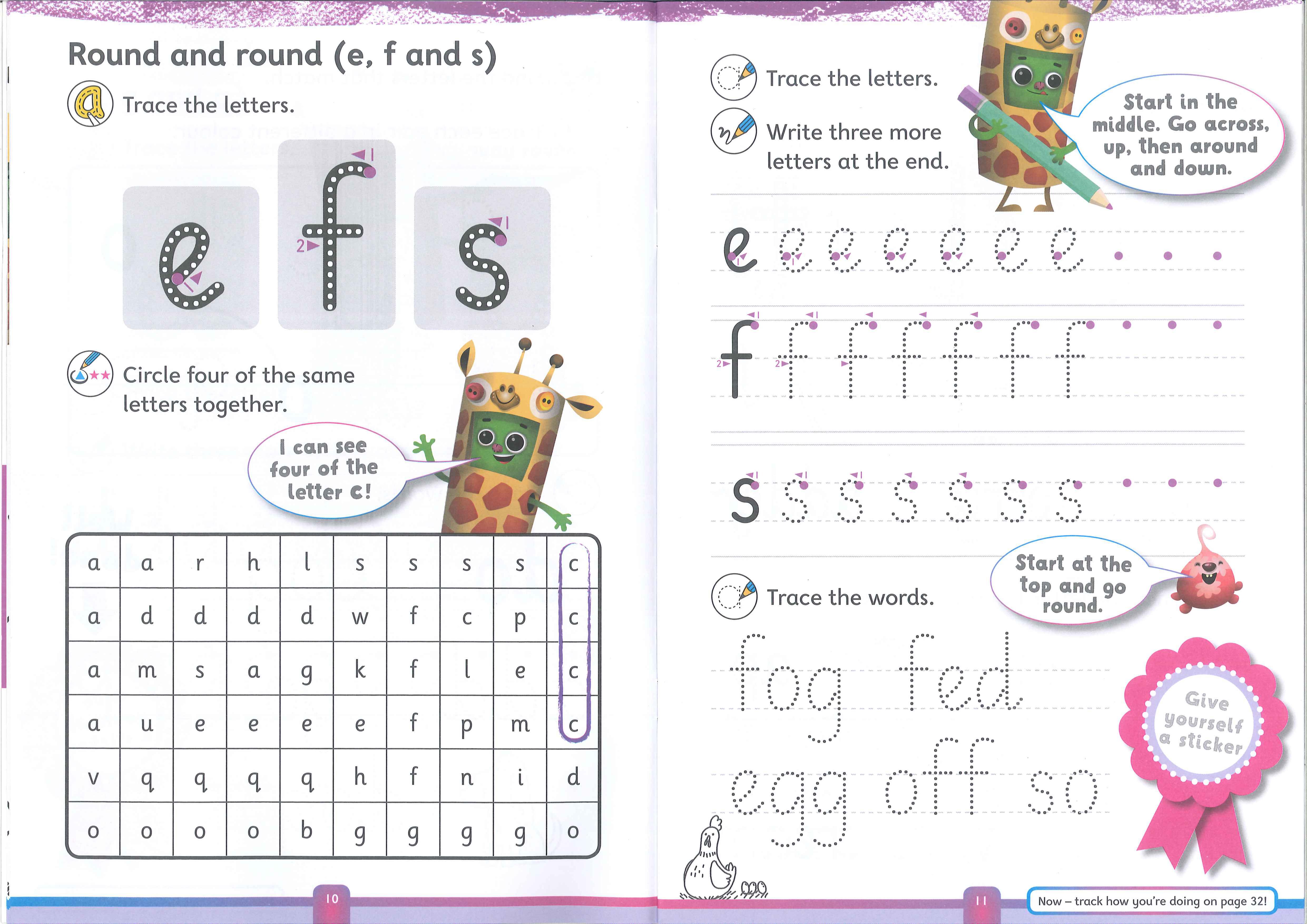 Progress with Oxford: English : Starting to Write Letters age 4-5 (1st edition)