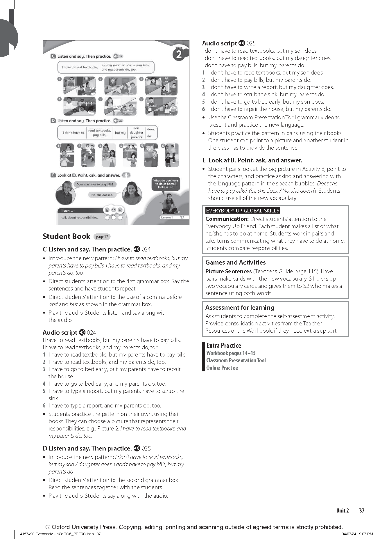 Everybody Up 3rd Edition: Level 6: Teacher's Guide with Digital Pack
