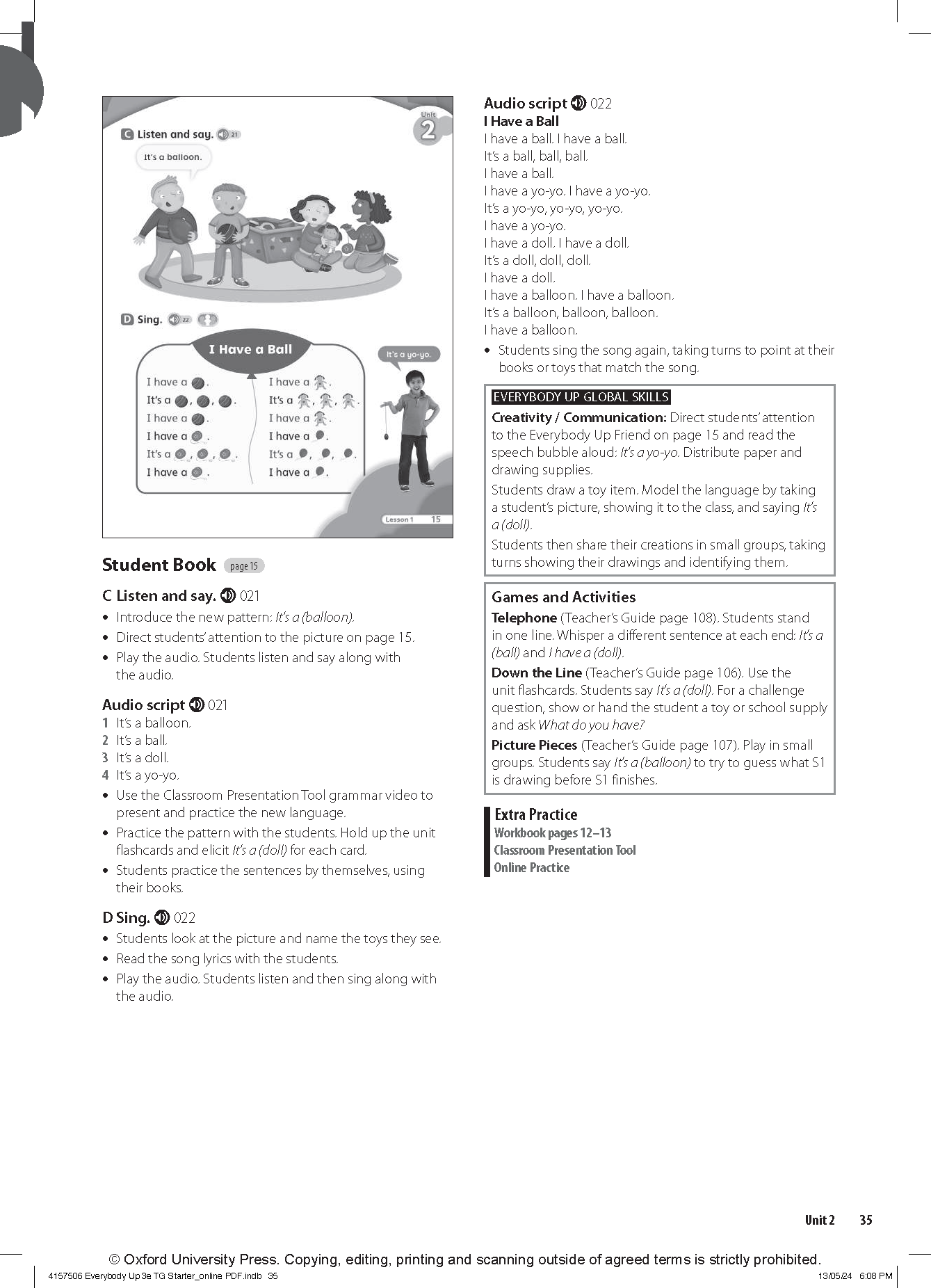 Everybody Up 3rd Edition: Starter: Teacher's Guide with Digital Pack