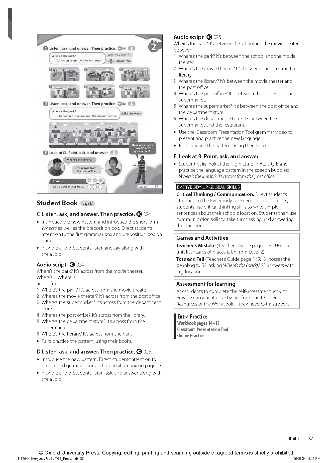 Everybody Up 3rd Edition: Level 3: Teacher's Guide with Digital Pack