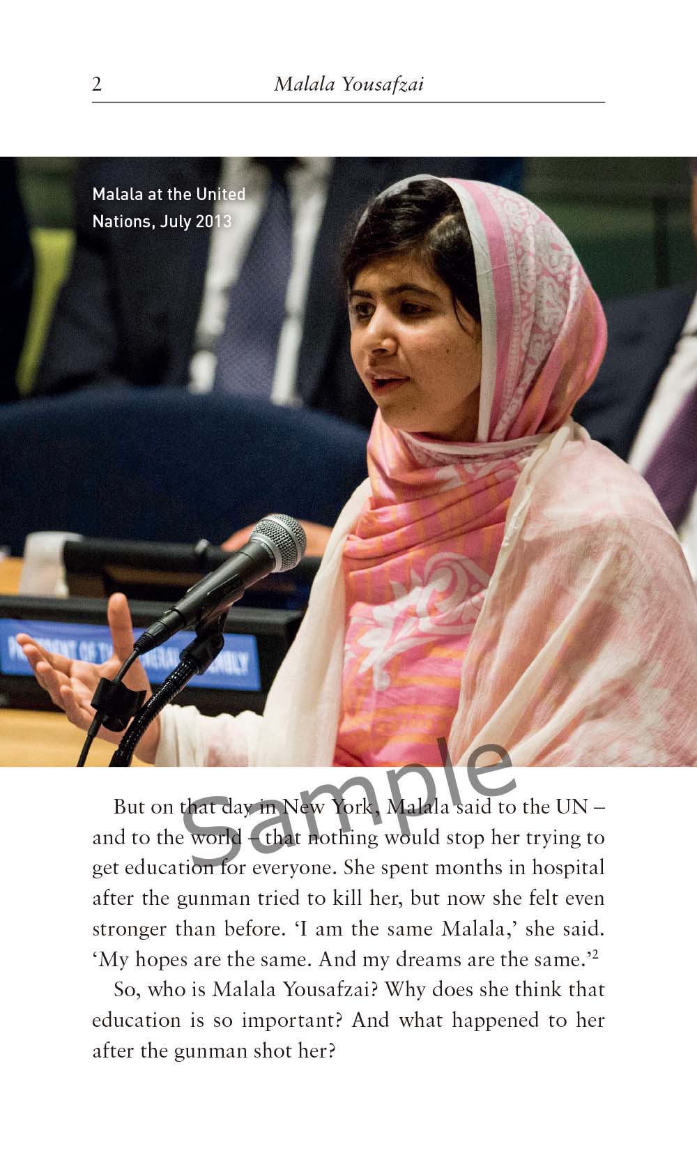 Oxford Bookworms Library Factfiles Level 2: Malala Yousafzai