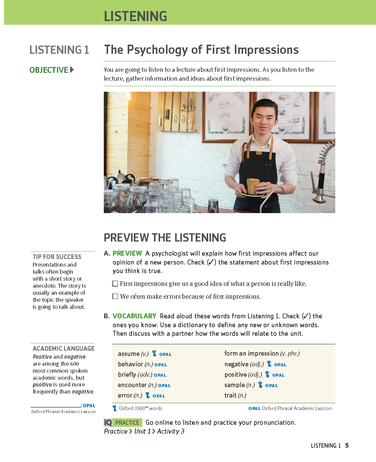 Q: Skills for Success 3rd Edition: Level 3: Listening & Speaking Student Book with Digital Pack