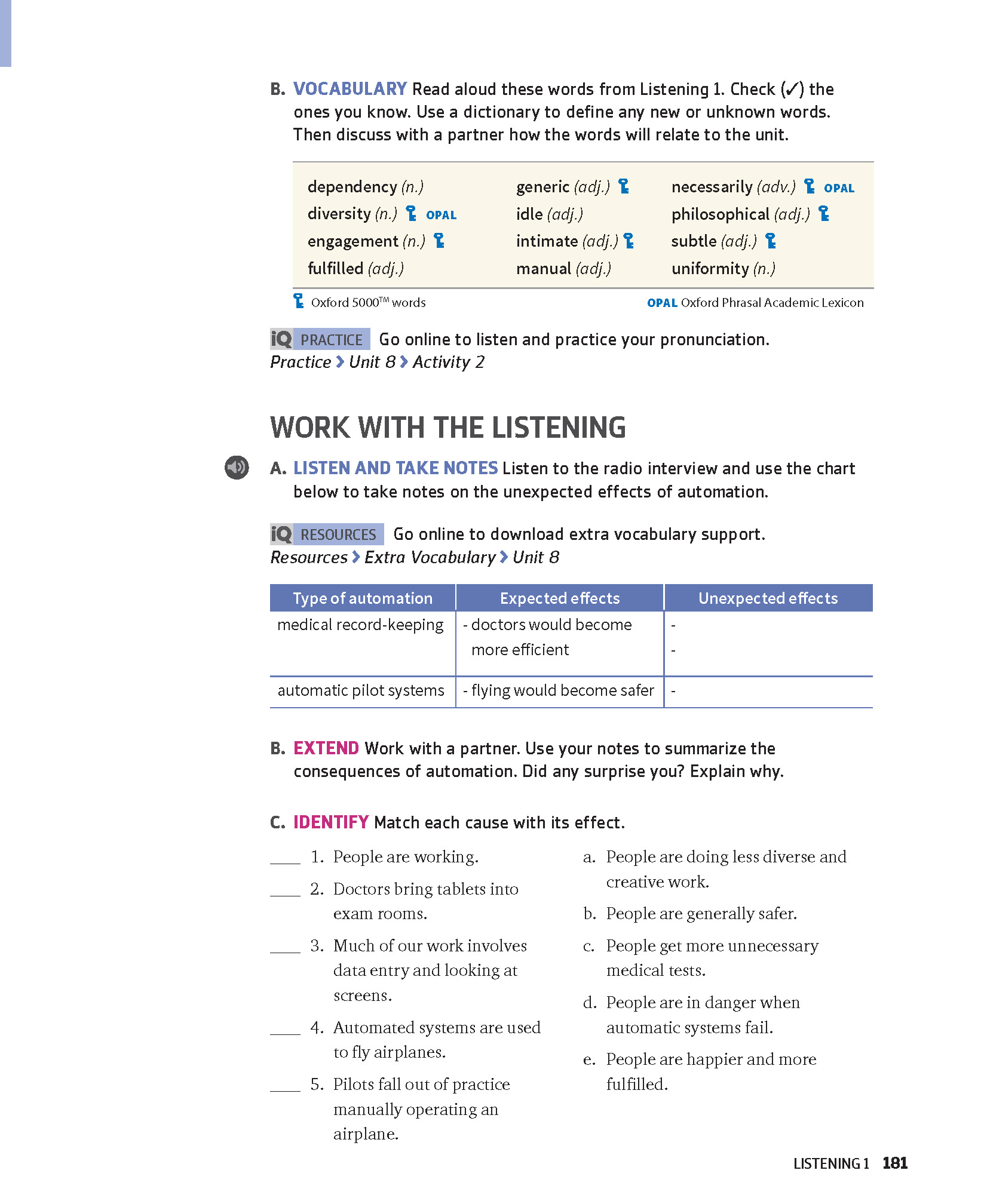 Q: Skills for Success 3rd Edition: Level 4: Listening & Speaking Student Book with IQ Online Practice
