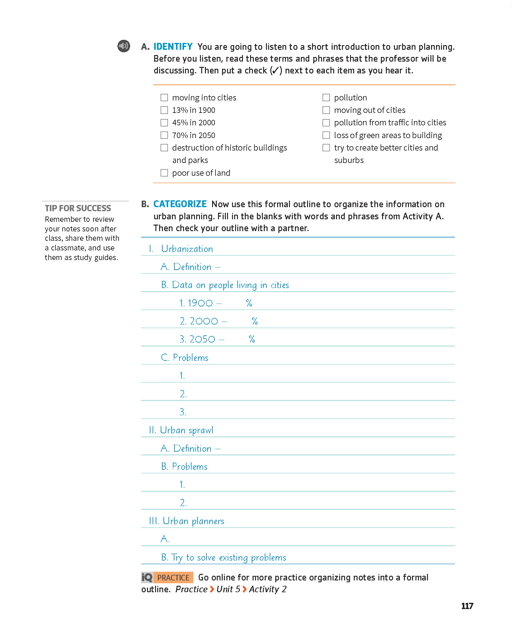 Q: Skills for Success 3rd Edition: Level 5: Listening & Speaking Student Book with IQ Online Practice