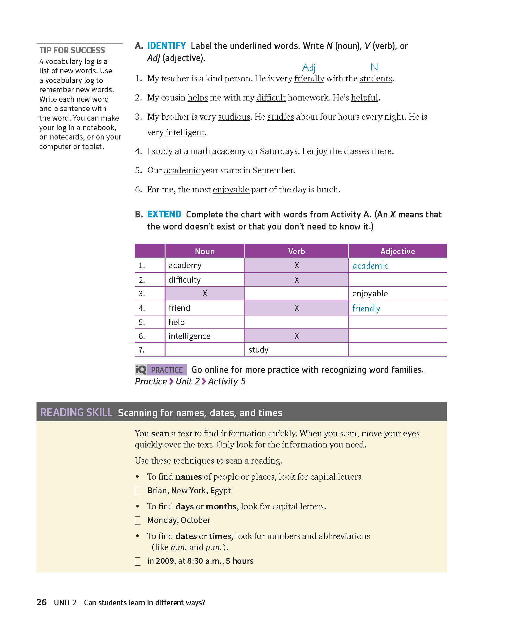 Q: Skills for Success 3rd Edition: Intro: Reading & Writing Student Book with IQ Online Practice