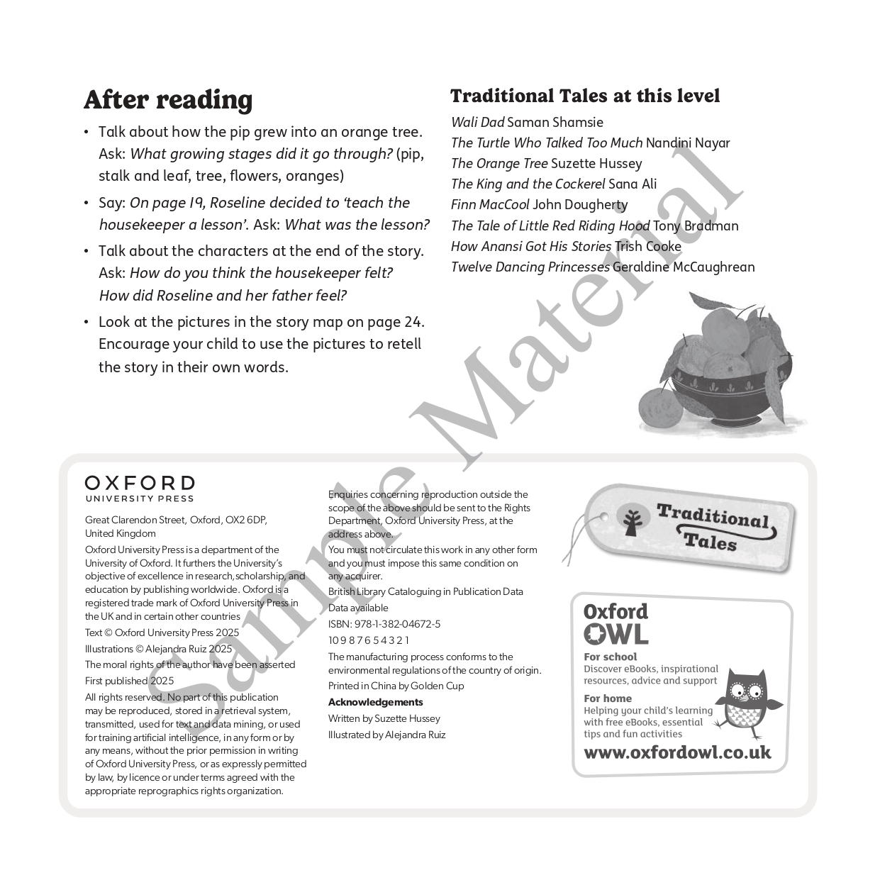 Oxford Reading Tree: Traditional Tales: Level 8: More Stories