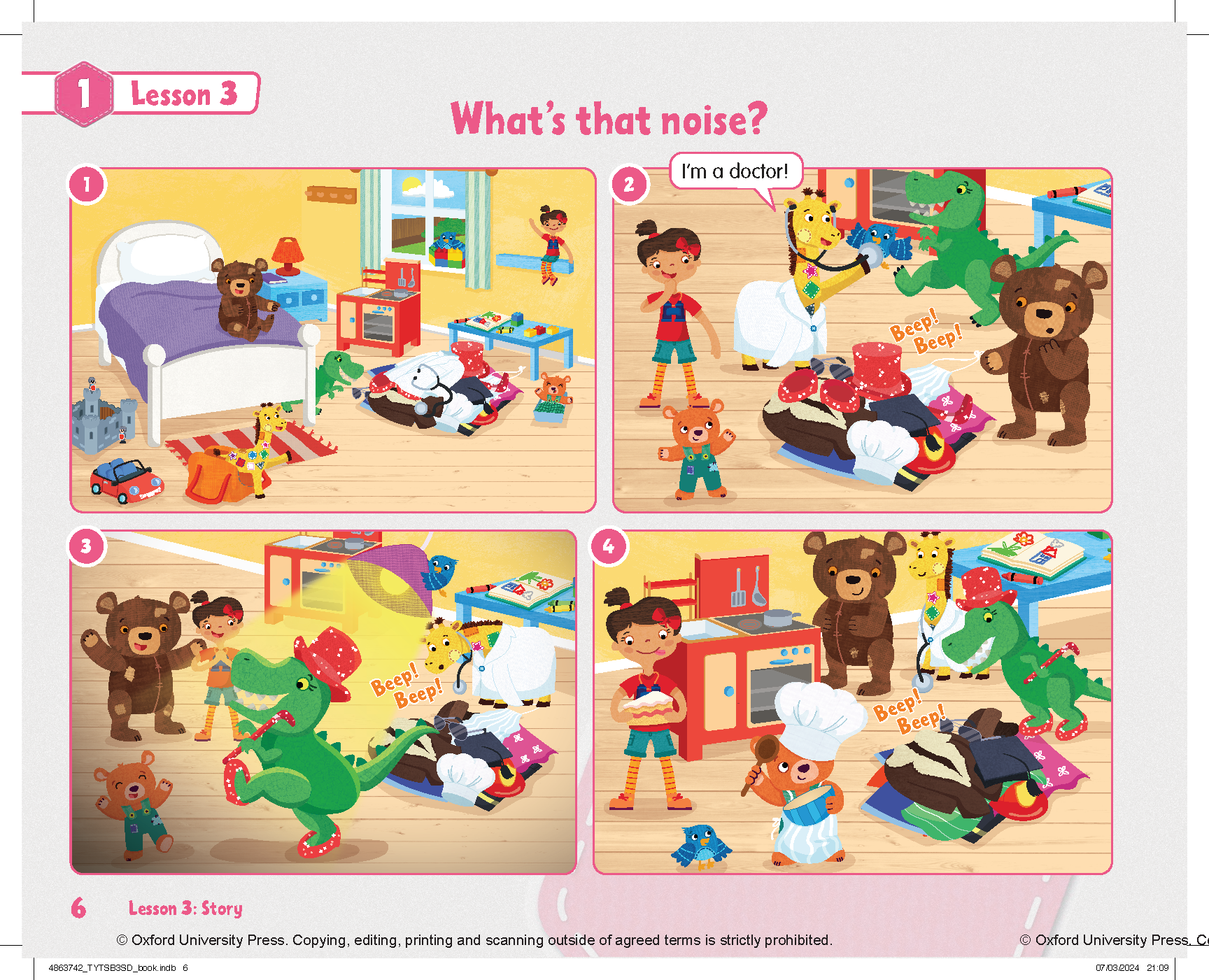 Toy Team: Level 3: Student Book with App
