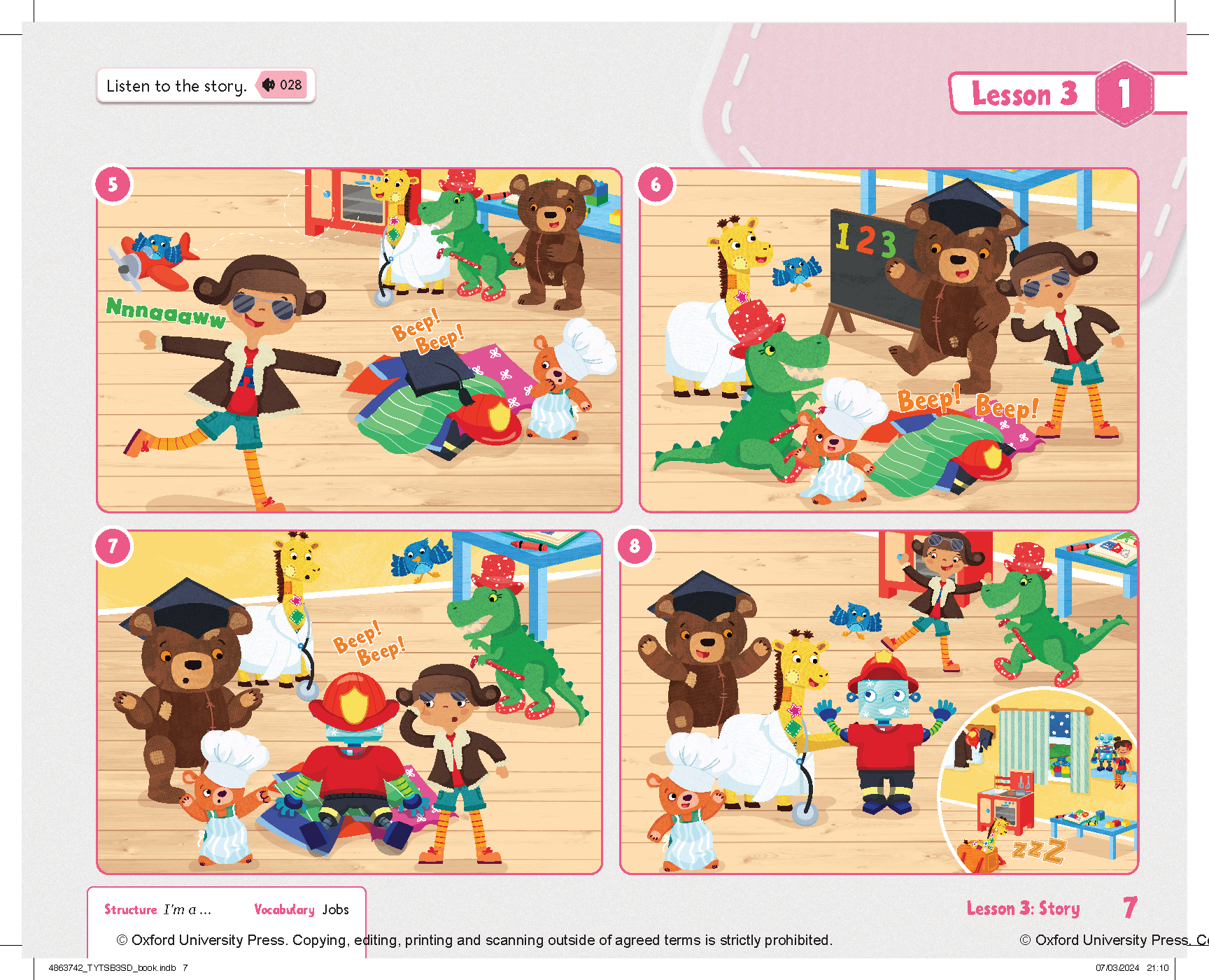 Toy Team: Level 3: Student Book with App