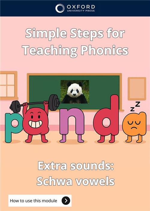 Simple Steps for Teaching Phonics: Module 7: Extra Sounds: Schwa Vowels