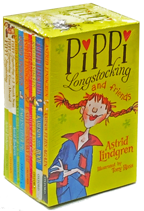 Pippi Longstocking & Friends 10 Book Slipcase