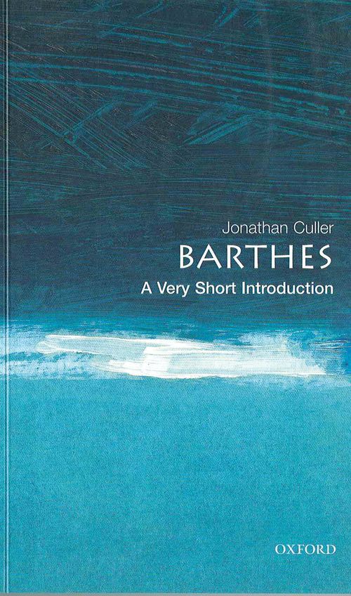 Barthes: A Very Short Introduction