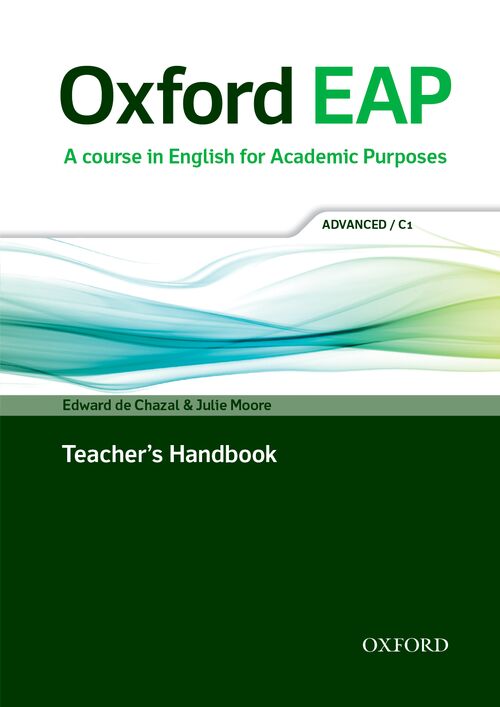 Oxford EAP: Advanced/C1: Teacher's Book, DVD and Audio CD Pack