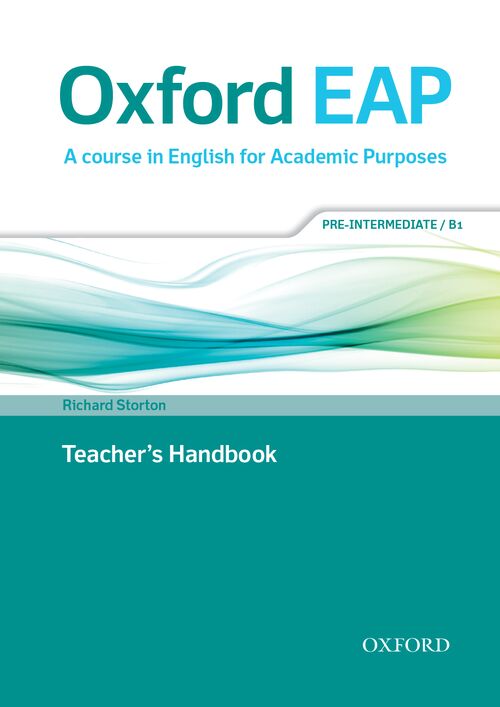 Oxford EAP: Pre-Intermediate/B1: Teacher's Book, DVD and Audio CD Pack