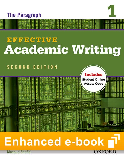 Effective Academic Writing 2nd Edition: Level 1: Student Book e-book