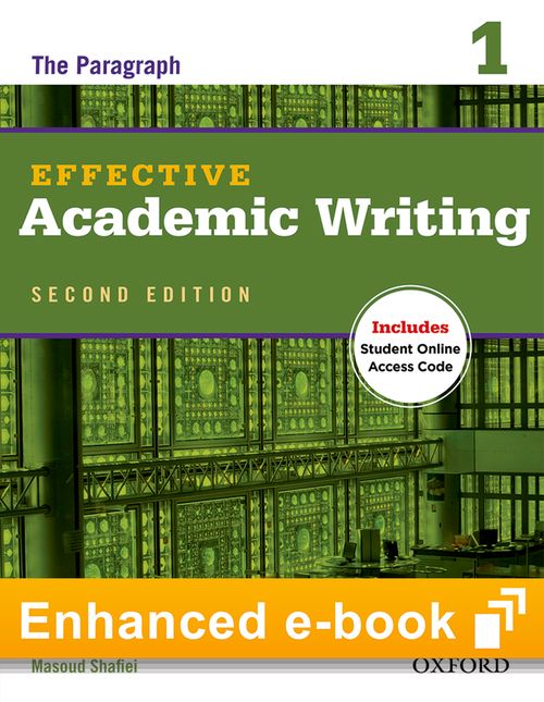 Effective Academic Writing 2nd Edition: Level 1: Student Book e-book