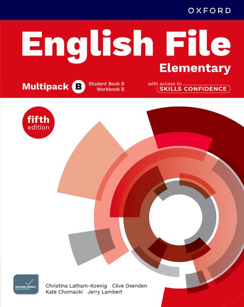 English File 5th Edition: Elementary: Student Book & Workbook with access to Skills Confidence multi-pack B