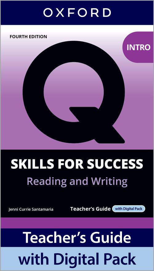 Q: Skills for Success 4th Edition: Intro: Reading & Writing Teacher's Guide with Digital Pack