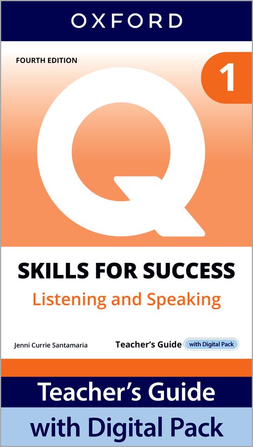 Q: Skills for Success 4th Edition: Level 1: Listening & Speaking Teacher's Guide with Digital Pack
