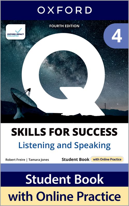 Q: Skills for Success 4th Edition: Level 4: Listening & Speaking Student Book with iQ Online Practice
