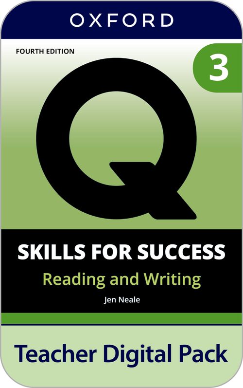 Q: Skills for Success 4th Edition: Level 3: Reading & Writing Teacher Digital Pack