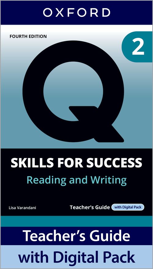 Q: Skills for Success 4th Edition: Level 2: Reading & Writing Teacher's Guide with Digital Pack