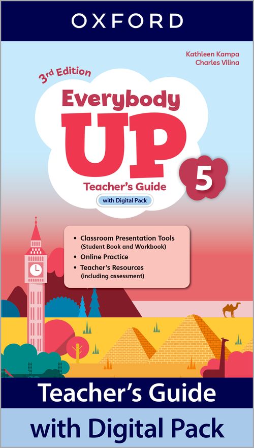 Everybody Up 3rd Edition: Level 5: Teacher's Guide with Digital Pack