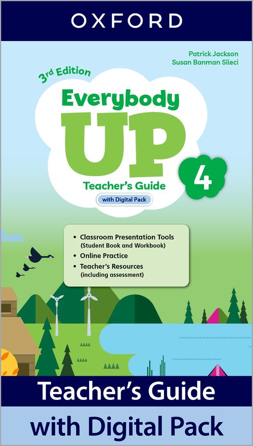 Everybody Up 3rd Edition: Level 4: Teacher's Guide with Digital Pack