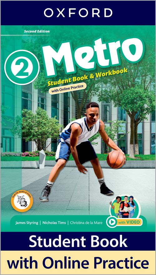 Metro 2nd Edition: Level 2: Student Book and Workbook with Online Practice