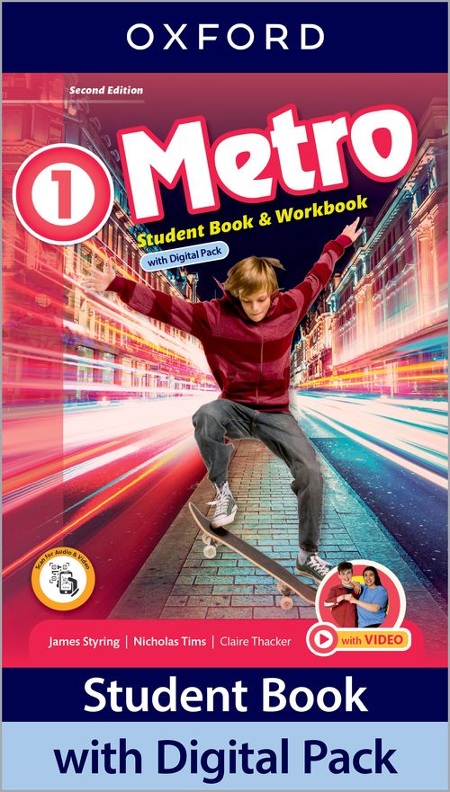 Metro 2nd Edition: Level 1: Student Book and Workbook with Digital Pack