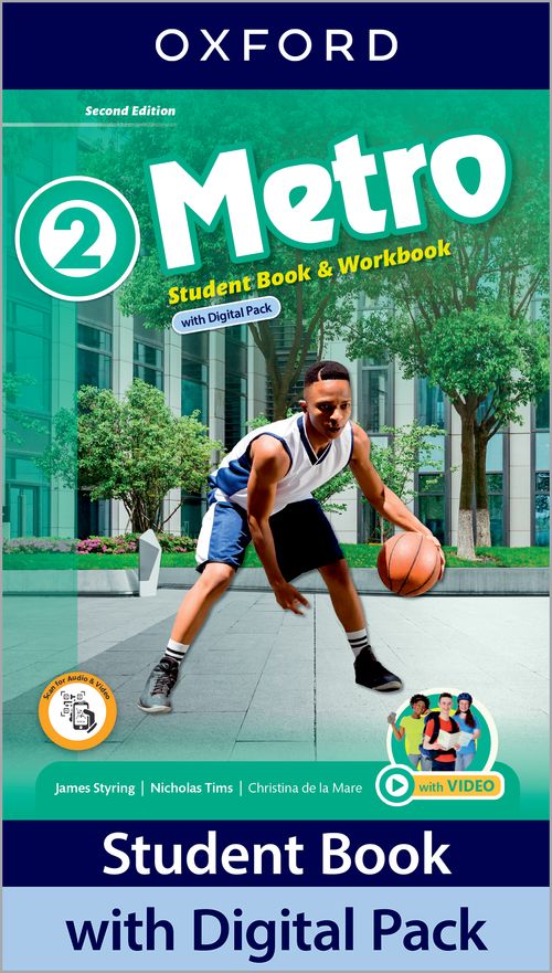 Metro 2nd Edition: Level 2: Student Book and Workbook with Digital Pack