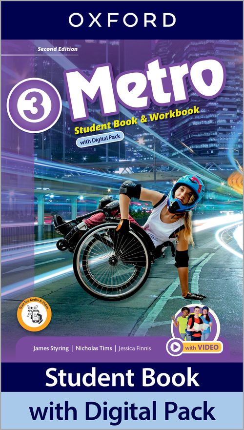 Metro 2nd Edition: Level 3: Student Book and Workbook with Digital Pack