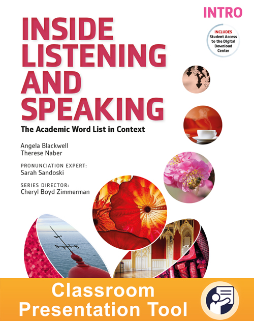 Inside Listening and Speaking: Intro: Student Book Classroom Presentation Tool Access Code