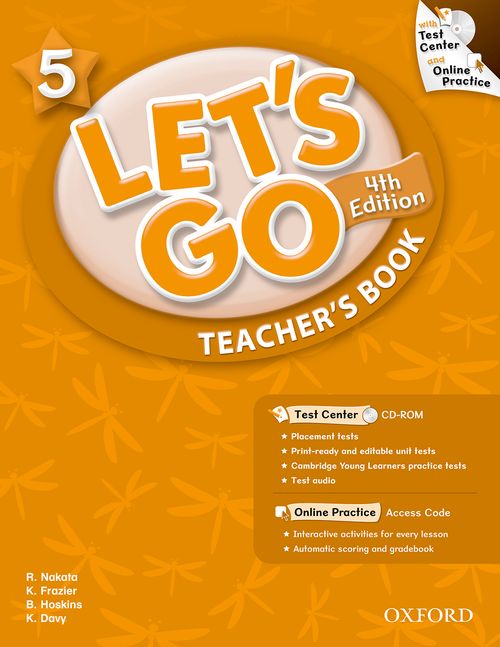 Let's Go: 4th Edition Level 5: Teacher's Book with Test Center Pack