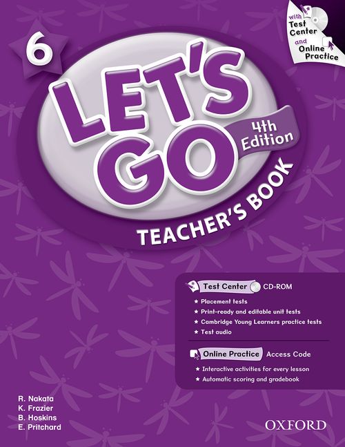 Let's Go: 4th Edition Level 6: Teacher's Book with Test Center Pack