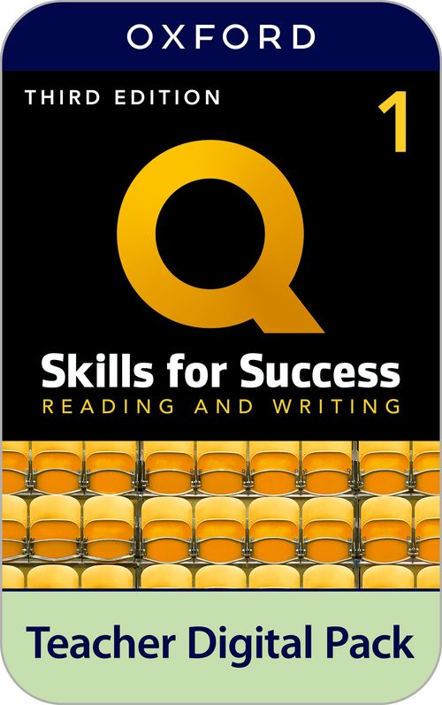 Q: Skills for Success 3rd Edition: Level 1: Reading & Writing Teacher Digital Pack