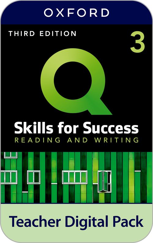 Q: Skills for Success 3rd Edition: Level 3: Reading & Writing Teacher Digital Pack