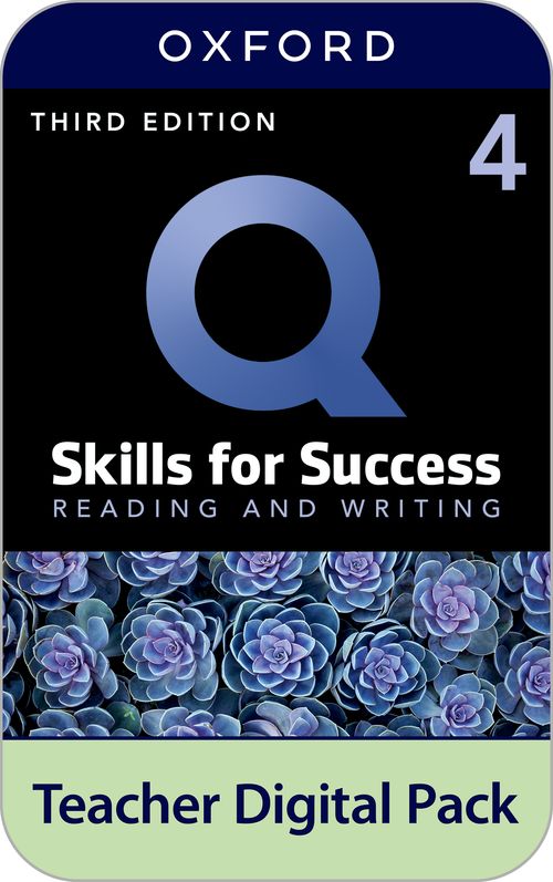 Q: Skills for Success 3rd Edition: Level 4: Reading & Writing Teacher Digital Pack