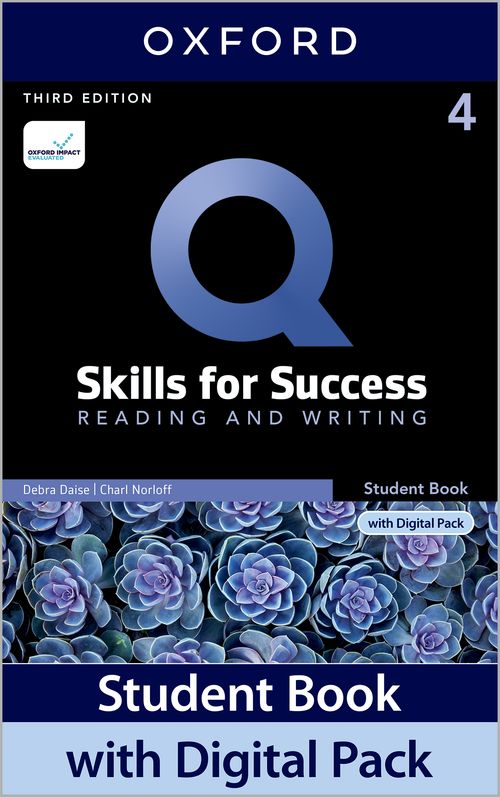 Q: Skills for Success 3rd Edition: Level 4: Reading & Writing Student Book with Digital Pack