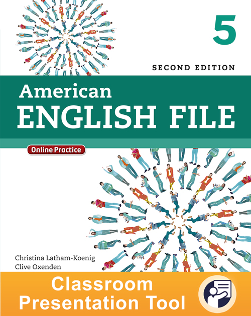 American English File 2nd Edition: Level 5: Student Book Classroom Presentation Tool Access Code