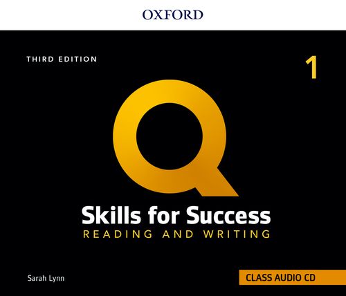 Q: Skills for Success 3rd Edition: Level 1: Reading & Writing Audio CD x1