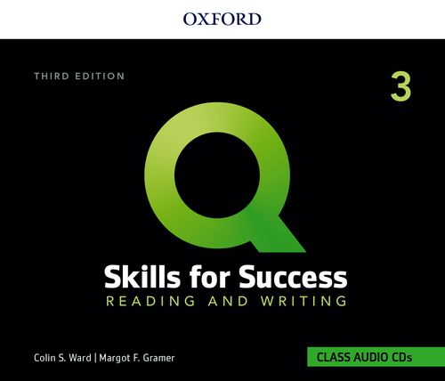 Q: Skills for Success 3rd Edition: Level 3: Reading & Writing Audio CD x1