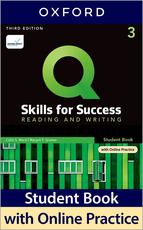 Q: Skills for Success 3rd Edition: Level 3: Reading & Writing Student Book with IQ Online Practice