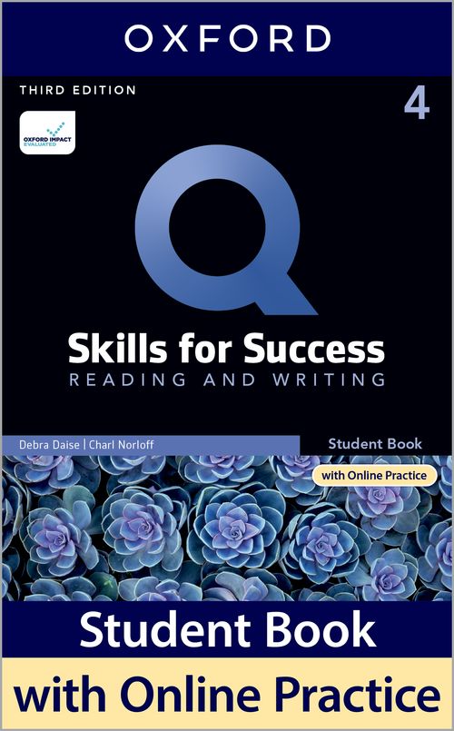 Q: Skills for Success 3rd Edition: Level 4: Reading & Writing Student Book with IQ Online Practice