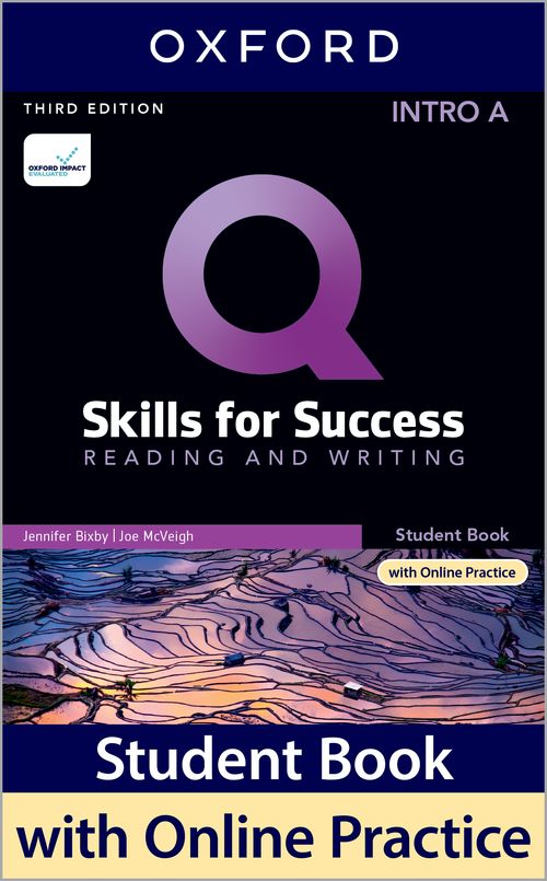 Q: Skills for Success 3rd Edition: Intro: Reading & Writing Student Book Split A Pack with IQ Online Practice