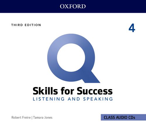 Q: Skills for Success 3rd Edition: Level 4: Listening & Speaking Audio CD x4