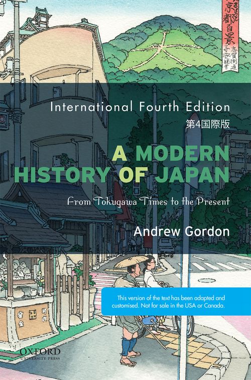 A Modern History of Japan: From Tokugawa Times to the Present (4th