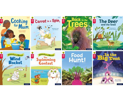 Oxford Reading Tree - Word Sparks Level 4: Mixed Pack of 8