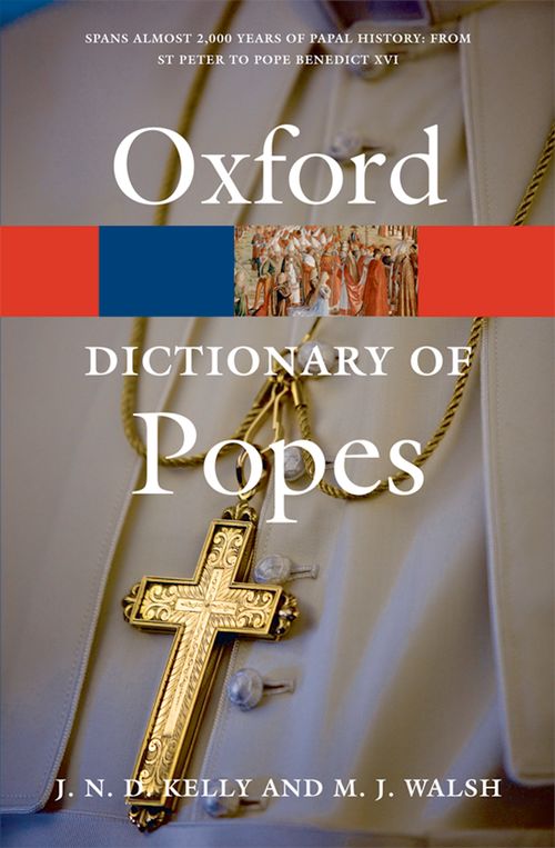 A Dictionary of Popes (2nd edition)
